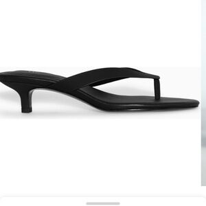 COS Heeled Thong Sandals sz 41/10 NWOT
